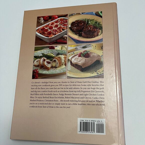 Cookbook Guilt Free Cooking from Taste of Home Hardcover - Picture 7 of 7